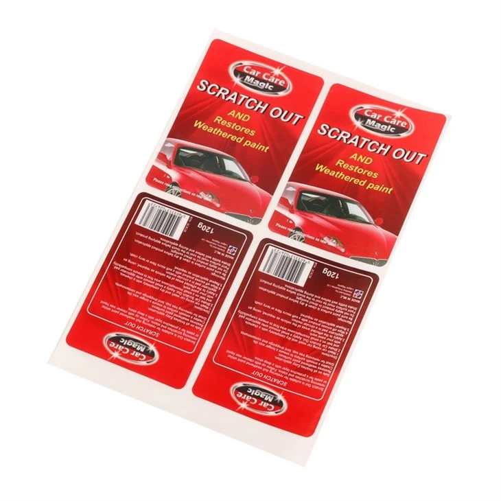 Label Stickers For Car high quality